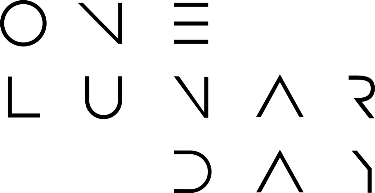 Stacked logo, black